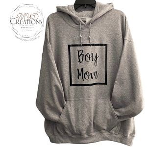 🤍HP🤍 BoyMom Pullover Hoodie S-XL